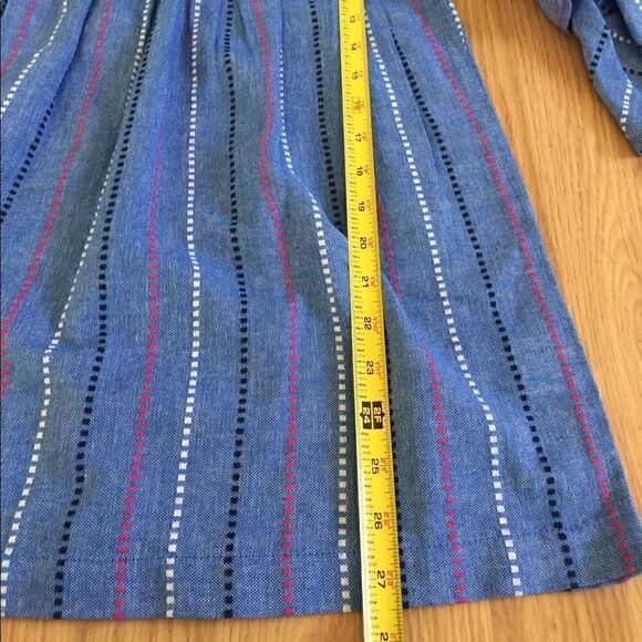 NWT MUDPIE Desi OTS Chambray Dress - Picture 5 of 9